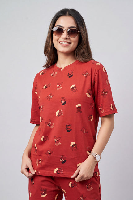 Pure Cotton Women's Co-Ord Set