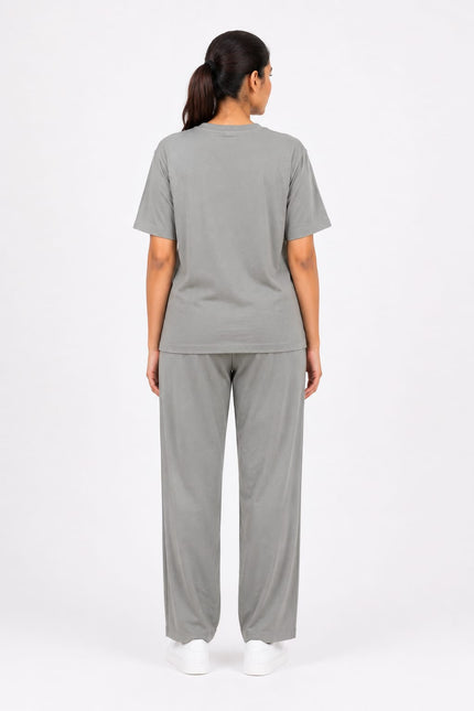 Premium Cotton Lycra Jersey Co-Ord Set for Women | 220 GSM | Soft Travel Wear