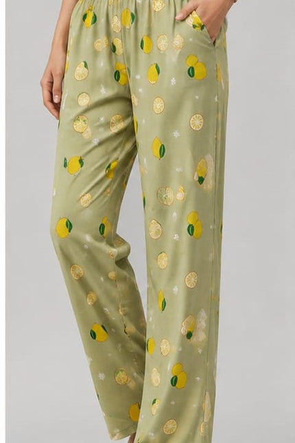 Women's Pure Cotton Printed Pants