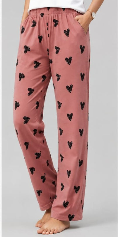Women's Pure Cotton Printed Pants