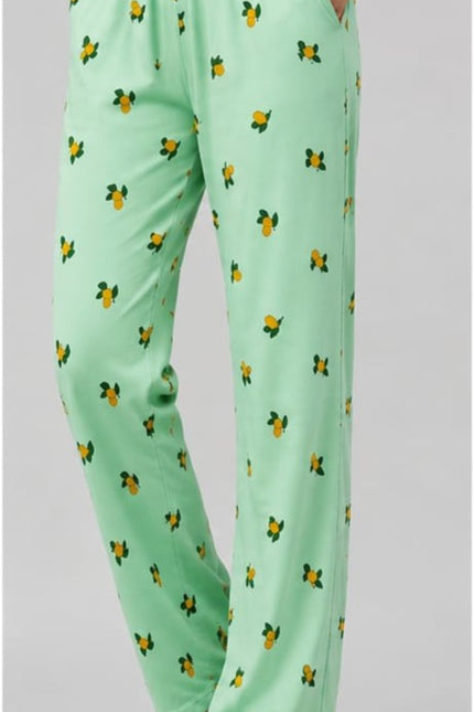 Women's Pure Cotton Printed Pants